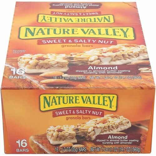 Bars, NV, SWT & Salty, Almond 16/BX
