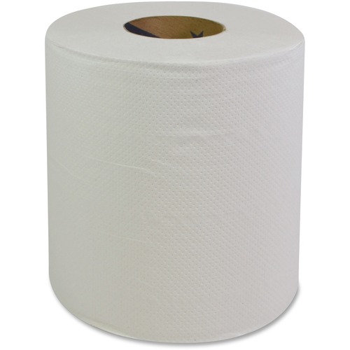 Center Pull Towels, 2-Ply, Perforated, 360 Sheets, White 6/CT