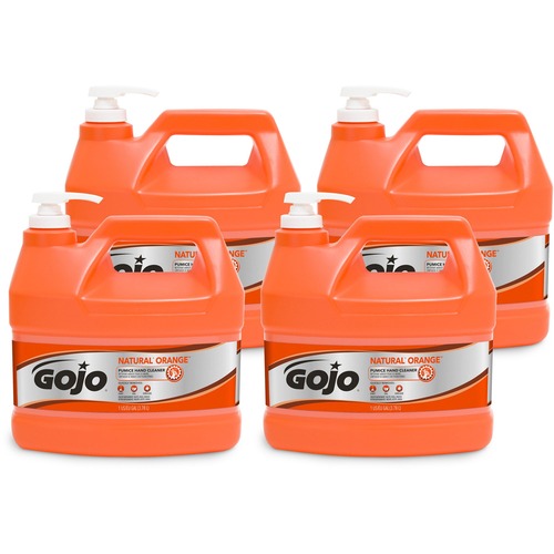 Cleaner, Hand, Orange, Natural 4/CT