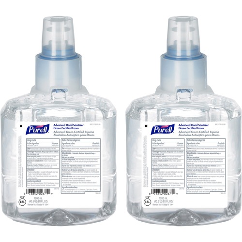 Refill, Foam, Cert, Green, Adv 2/CT