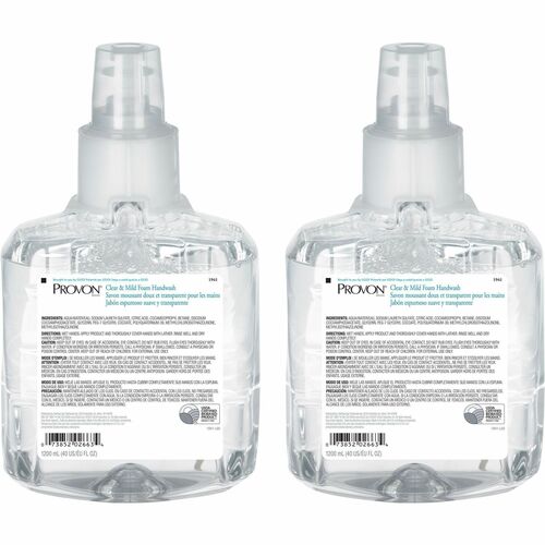 Soap, Handwash, Foam, Clear & Mild 2/CT
