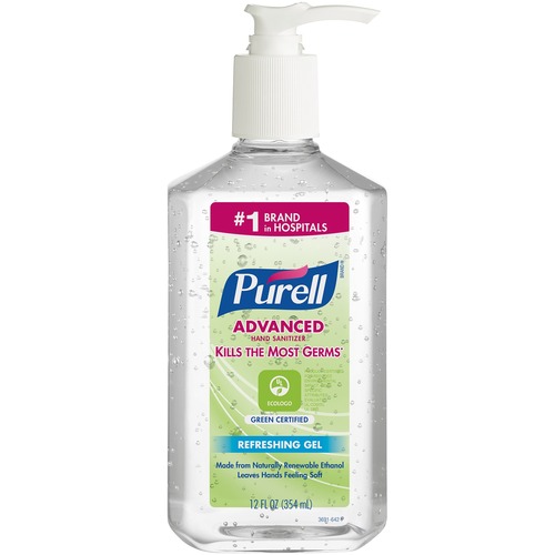 Sanitizer, Green, 12 Ounce