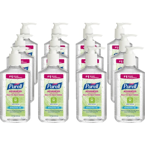Sanitizer, Green, 12 Ounce 12/CT