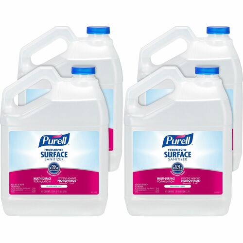 Sanitizer, Surface, Foam Soap, Purell 4/CT
