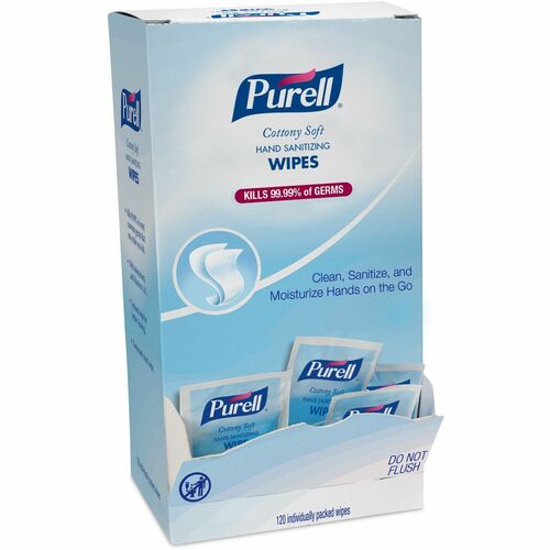 Wipes, Sanitizing, Cotton 120/BX