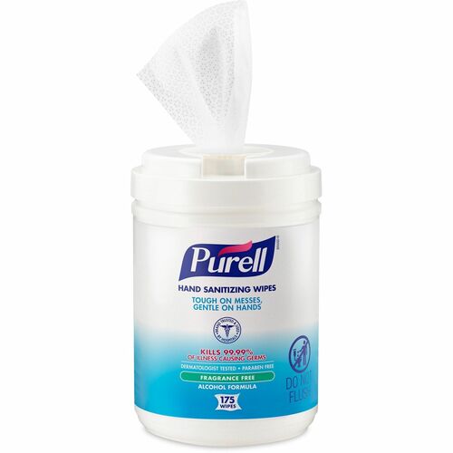 Wipes, Alcohol, Formaldehyde, Sanitizer, 175