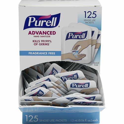 Sanitizer, Single, 125 Count