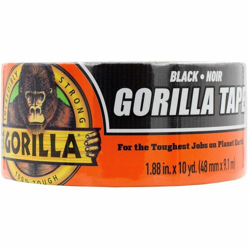 Tape, 1.88 Inch x 10 Yard, Roll, Black