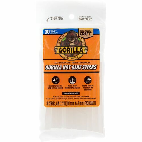 Hot Glue Sticks, Mini 30/PK