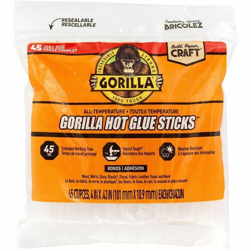 Hot Glue Sticks, Full 45/PK