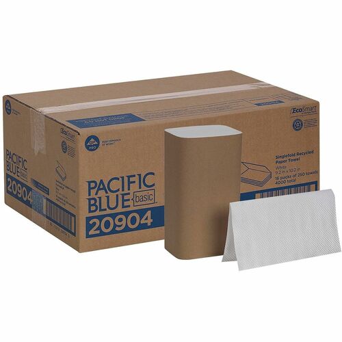 Towels, Singlefold, Bleached 16/CT