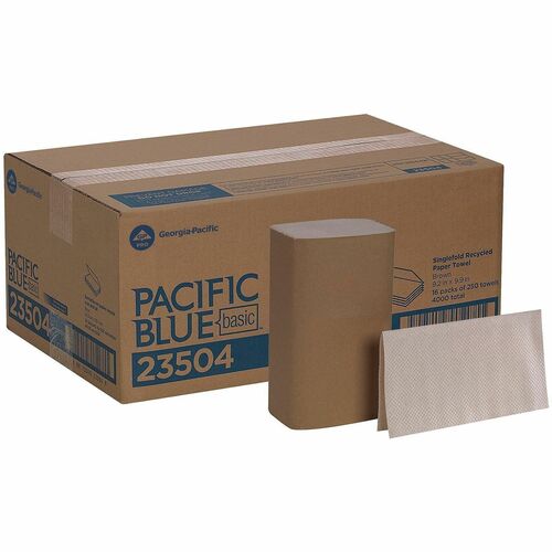 Towels, Single Fold, Natural 16/CT