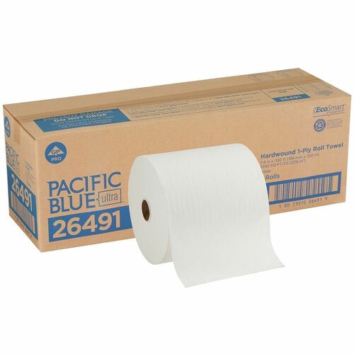 Towel, PBU, White 3/CT
