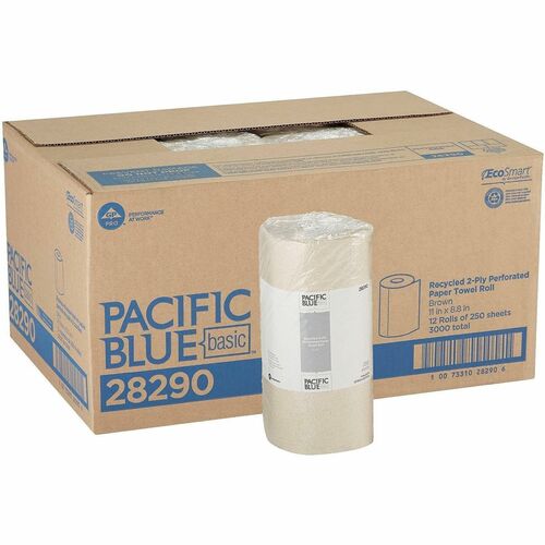 Towels, Paper Roll, Perforated 12/CT