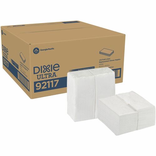 Napkin, 17x17, White, 100/PK 4/CT
