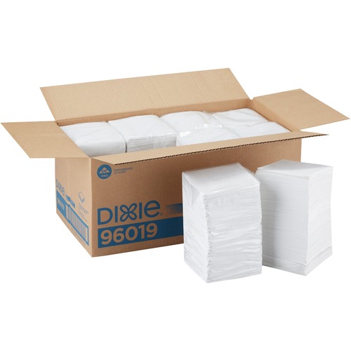 Napkin, 9.5x9.5, White, 100/PK 8/CT
