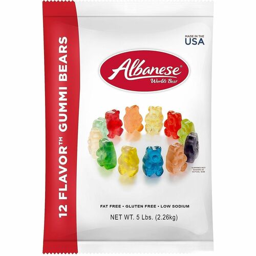 Candy, Assorted Gummys, 5 lb