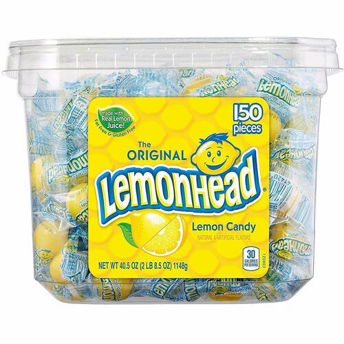 150 Pieces Green Rabbit Lemonheads Individually Wrapped