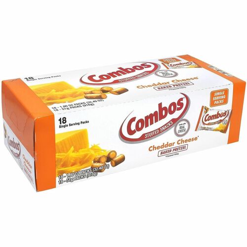Combos Cheddar Cheese Pretzels 18/CT