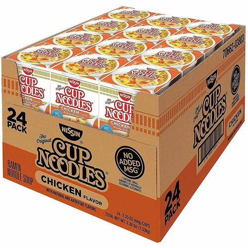 Food, Nissin Ramen Soup 24/CT