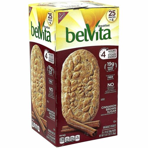 Food, Belvita Cinnamon Sugar, 25 T 25/CT