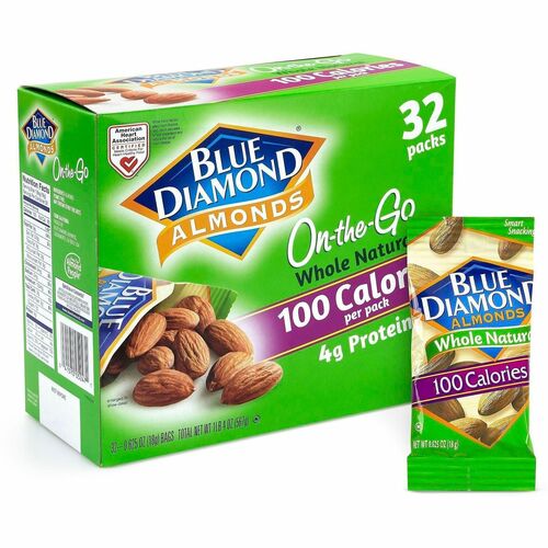 Food, Blue Diamond Almonds 32/CT