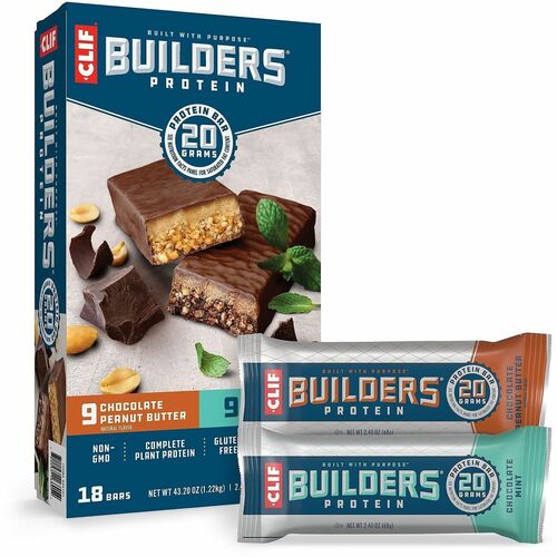 Bar, Clif Very, 18 Count 18/CT