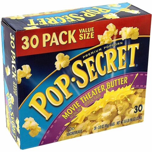 Food, Popcorn Movie 30/CT