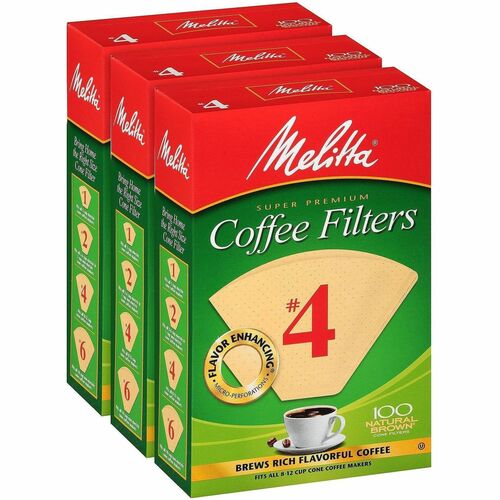 Coffee, Melitta Filter, 100/PK 3/PK