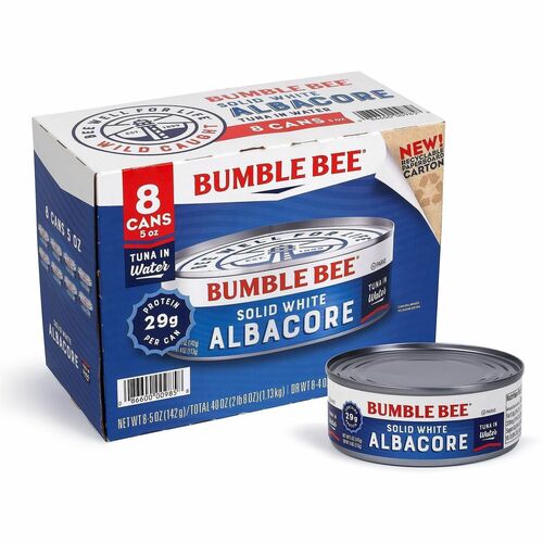 Food, Tuna White, 5 Oz 8/CT