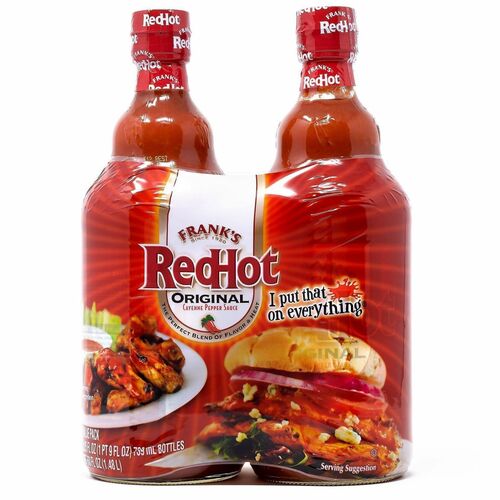 Food, Franks Hot Sauce 2/CT