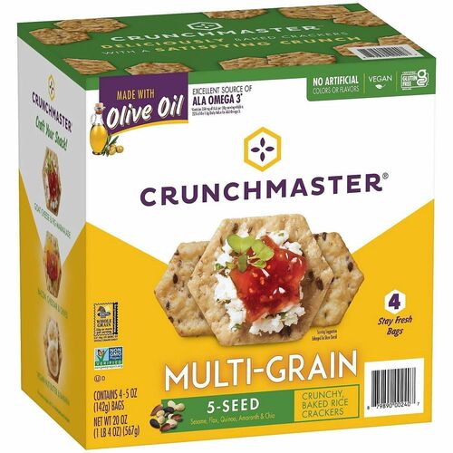 Food, 5 Seed Crackers, 20 Ounce