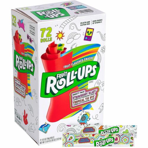 Food, Fruit Rollups 72/CT