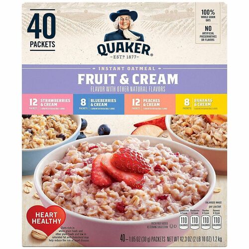 Food, Quaker Oat Very, 40 Count 40/CT