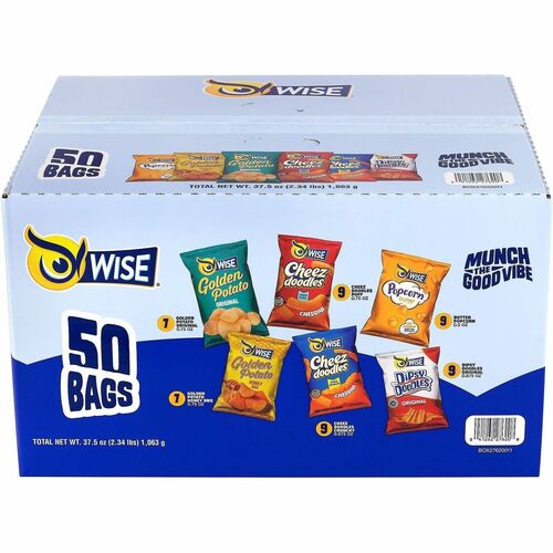 Food, Wise Chips Very 50/CT