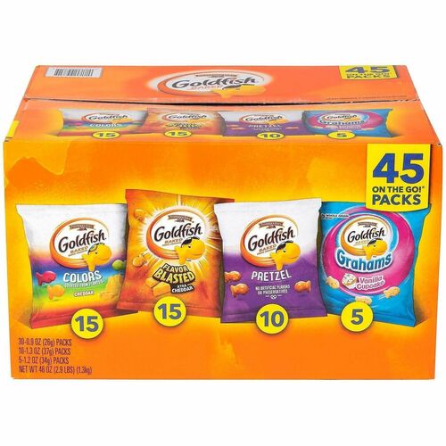 Food, Goldfish Variety, 45 Count 45/CT