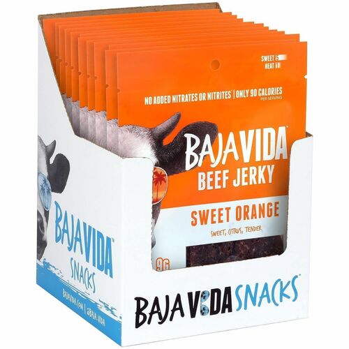 Food, Jerky Sweet Orange 12/CT