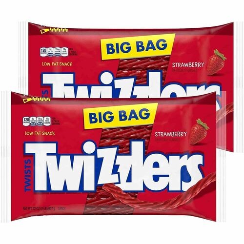 Candy, Twizzlers Strawberry 2/CT