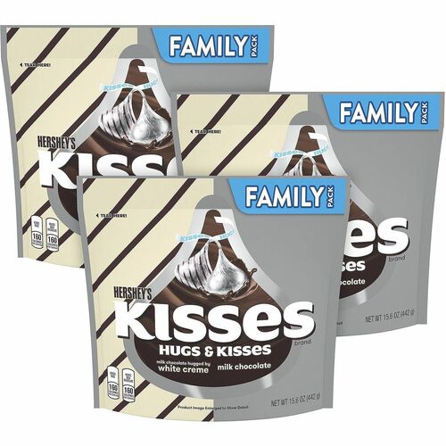 Candy, Hershey Kiss Hugs 3/CT