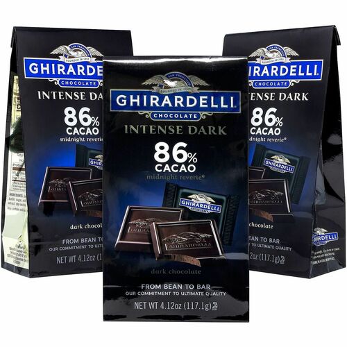 Food, Ghirardelli Dark 3/CT