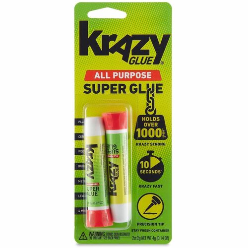 Glue, All Purpose, Liquid, 2 x 2G