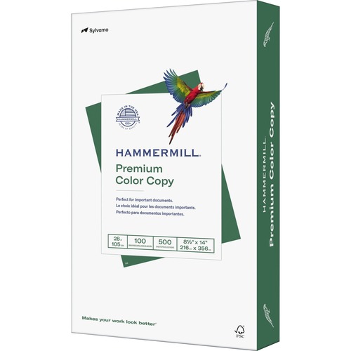 Paper, Copy, Clear, Legal, White 500/RM