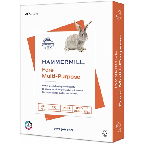 Paper, Multipurpose, 20#, 8.5x11, 500 Reams 400/PL
