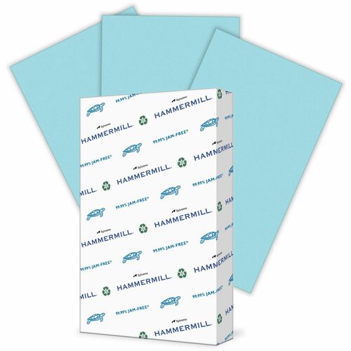 Paper, Copy, 20#, 8.5x14, Blue 500/RM