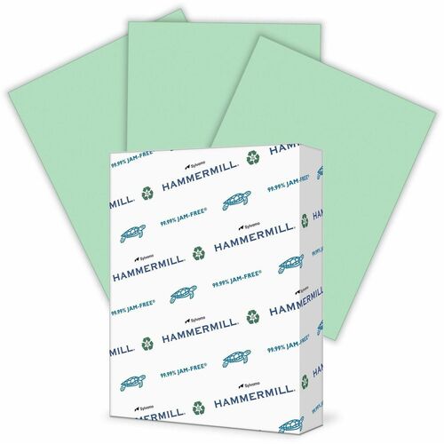 Paper, Copy, 20#, 8.5x11, Green, 500 Reams 10/CT