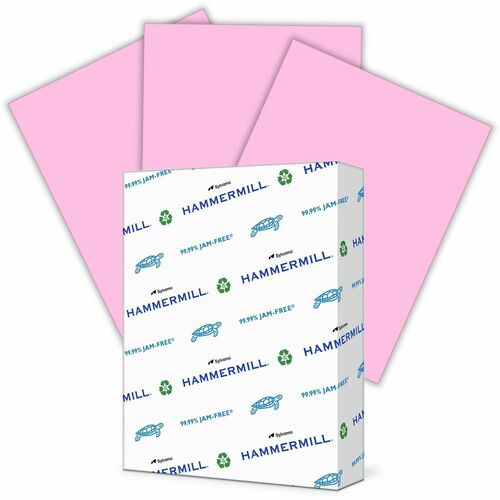 Paper, Copy, 20#, 8.5x11, Pink, 500 Reams 10/CT