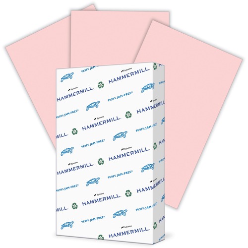Paper, Copy, 20#, 8.5x14, Pink 500/RM