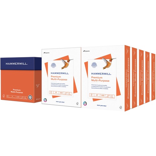 Paper, Multipurpose, 20#, 8.5x11, 500 Reams 10/CT