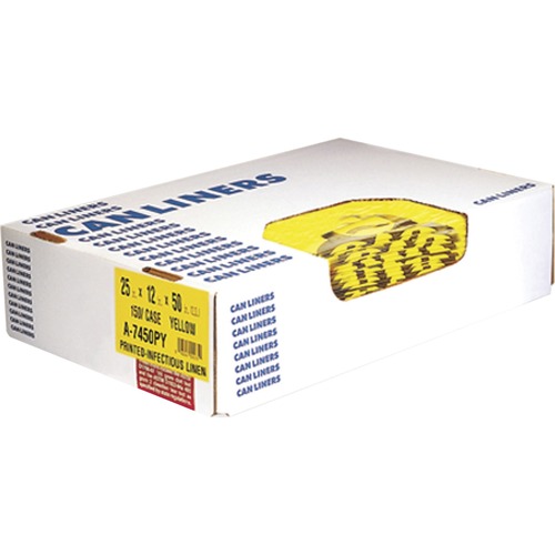 Liner, Can, Health, 30x43, Yellow 200/CT