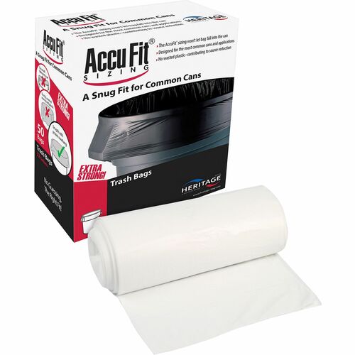 Liner, Can, 23 Gallon, Clear, 55 Pound 50/BX